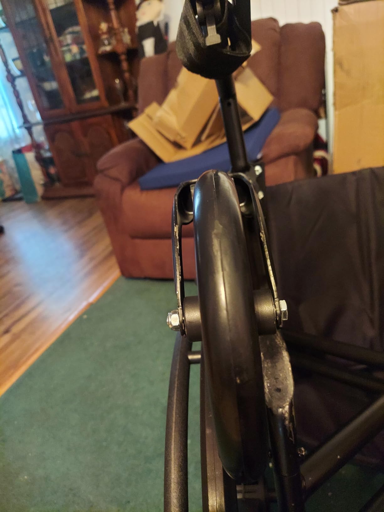 Vive Bariatric Wheelchair for Adults (400 lb Heavy Duty Capacity, 20” Seat) customer photo 2