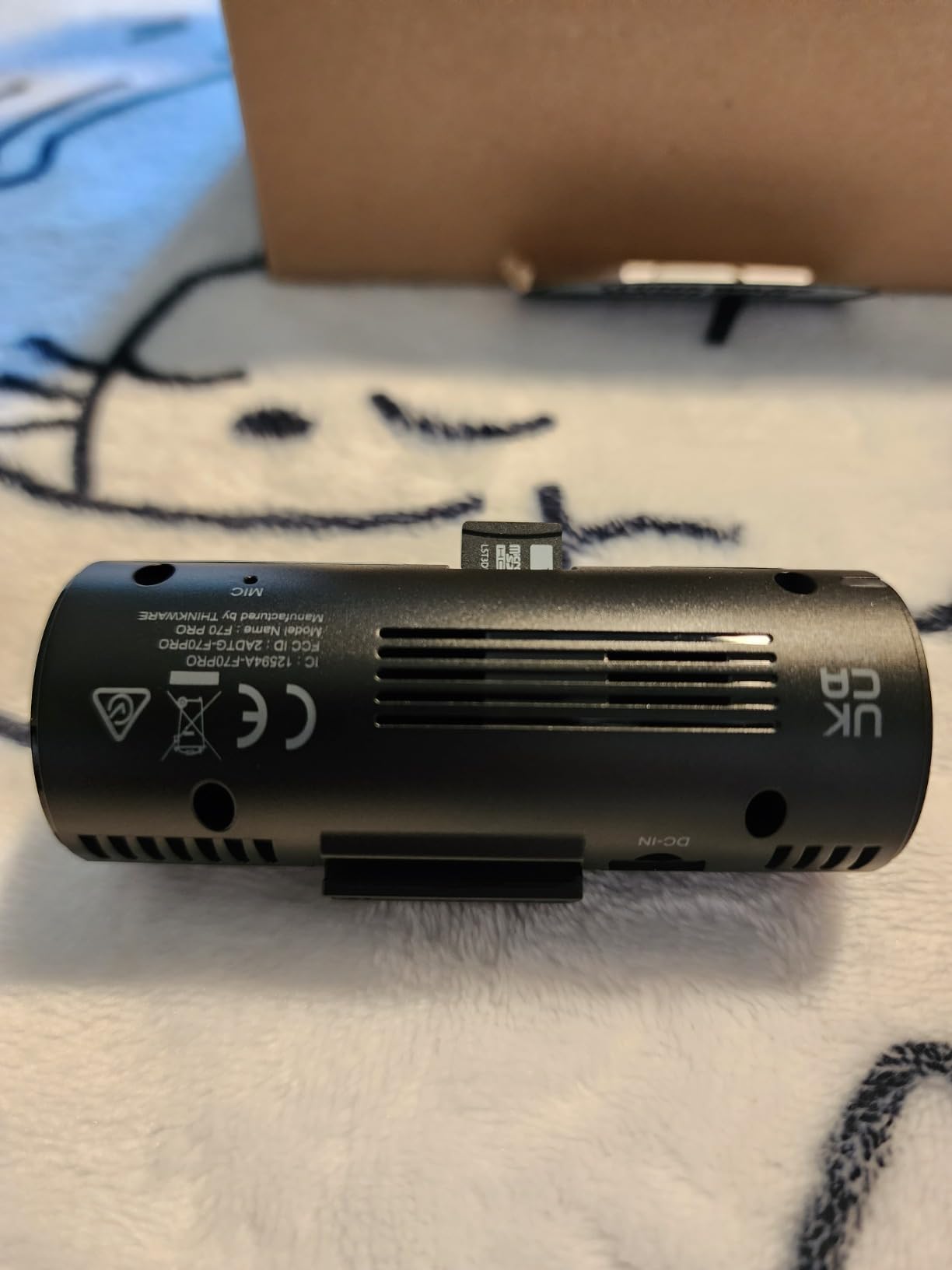 Thinkware Dash Cam, F70 PRO - 1080p FHD, Wi‑Fi, Smart Parking Mode with Super Night Vision, 32GB microSD customer photo 1