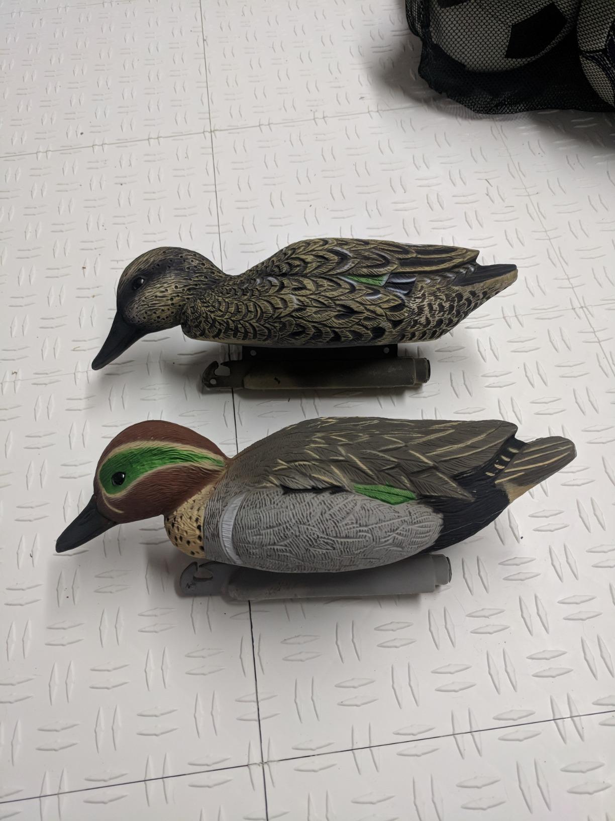 Higdon Outdoors | Standard Green Wing Teal Duck Decoys, Foam-Filled customer photo 1