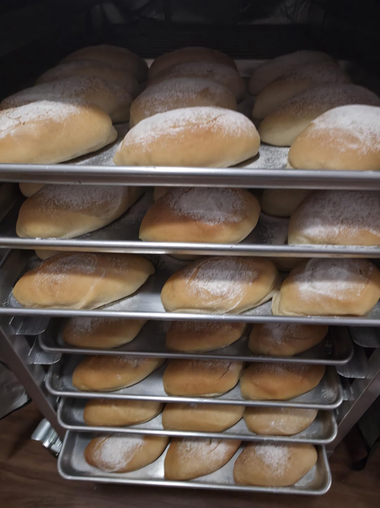 VEVOR Bun Pan Rack, Full Size 20-Tier Commercial Bakery Rack, Brake Wheels, Aluminum Racking Trolley, Full & Half Size, 26