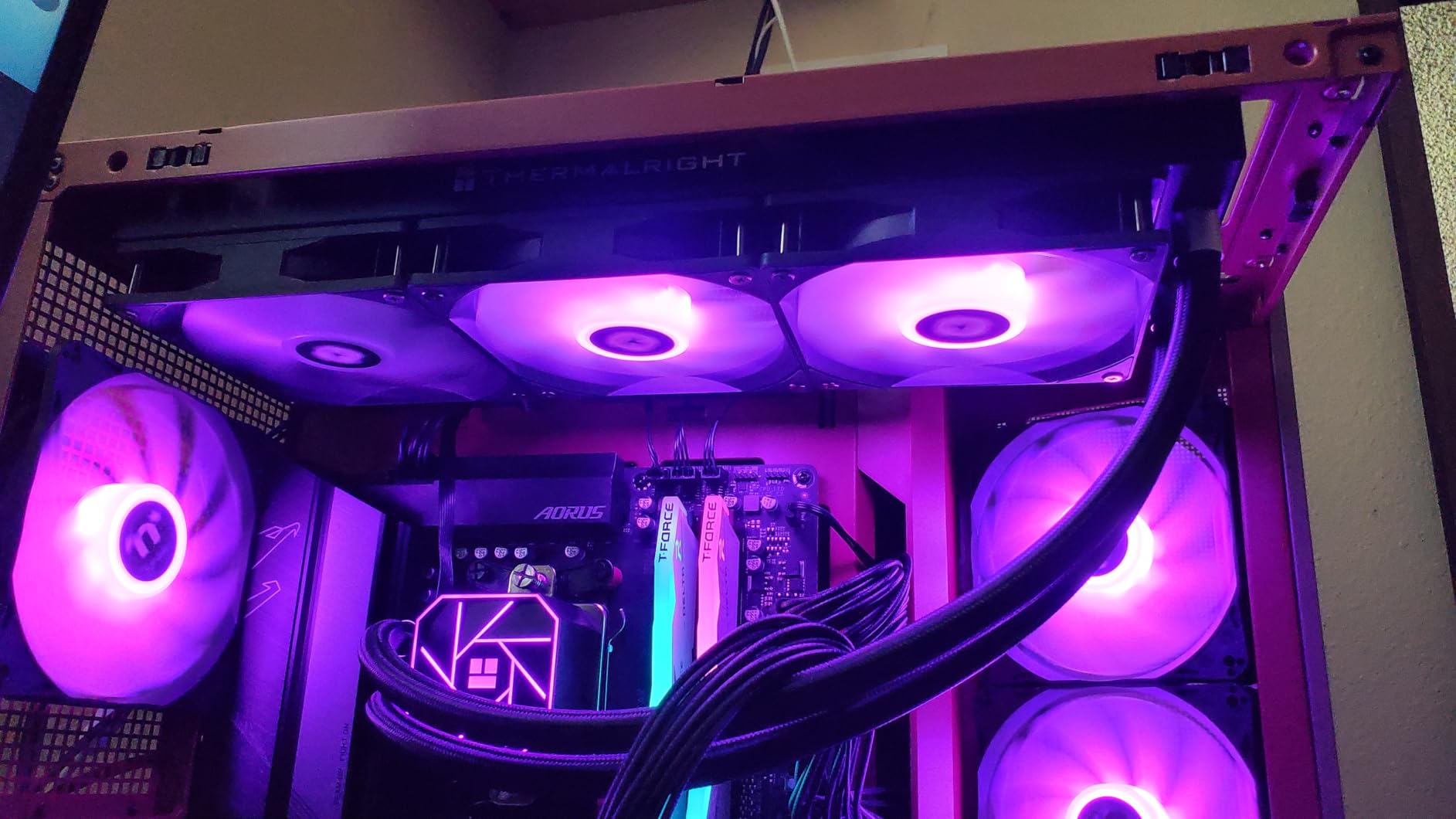 Thermalright Aqua Elite 360 V3 Water Cooling CPU Cooler, 3 PWM ARGB Fans, AMD AM4/AM5, Intel LGA1700/1851 customer photo 1