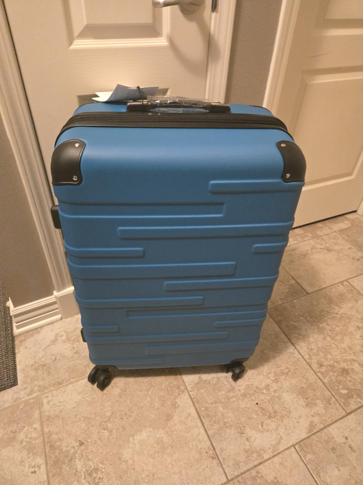 Coolife Hardside ABS Luggage, TSA Lock, Spinner Wheels, 28in Checked customer photo 2
