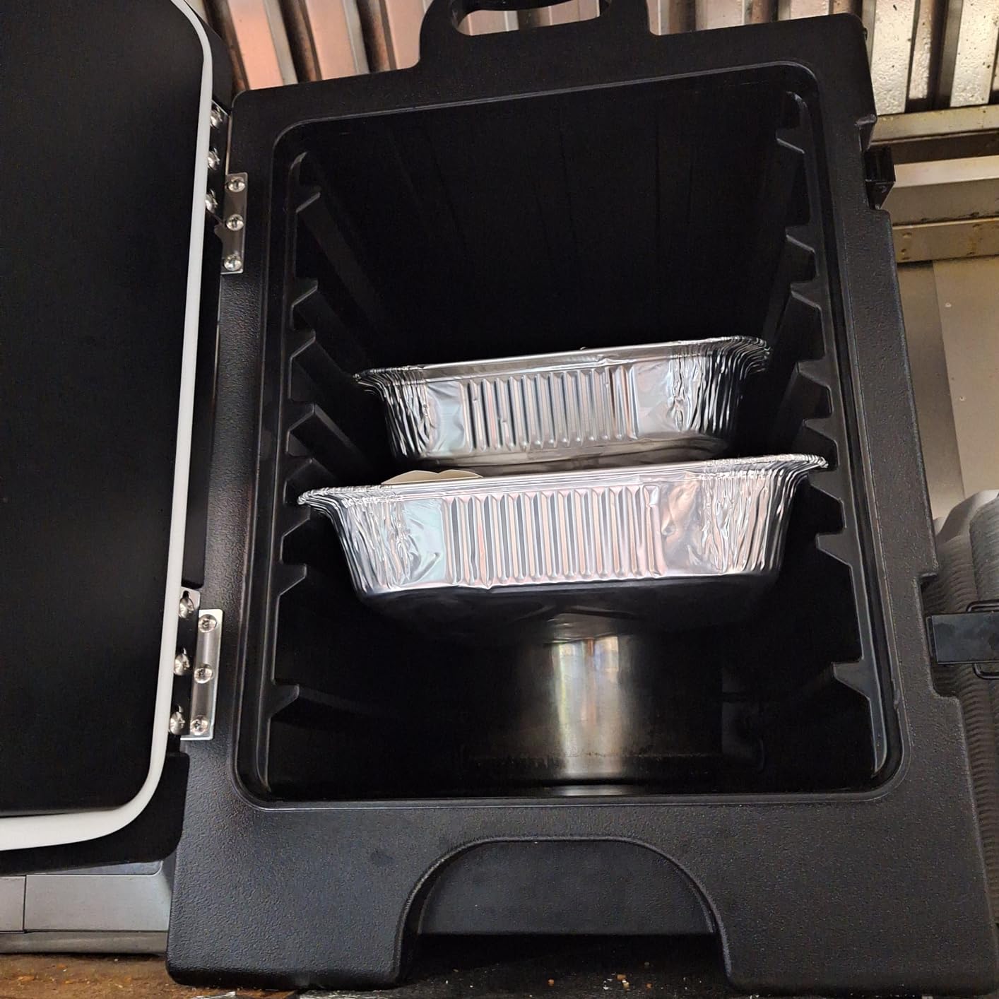 COSTWAY End-Loading Insulated Food Pan Carrier w/Wheels customer photo 1