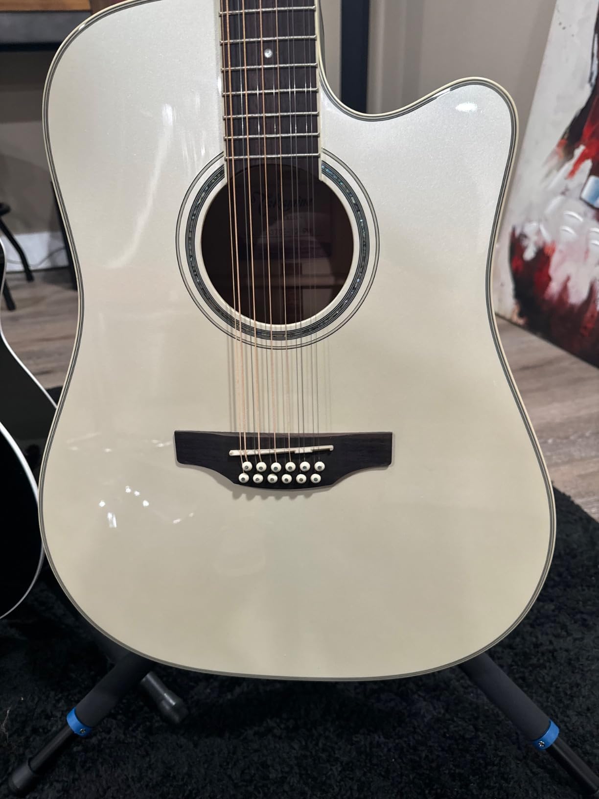 Takamine GD-37CE PW 12-string Acoustic-electric Guitar - Pearl White customer photo 1