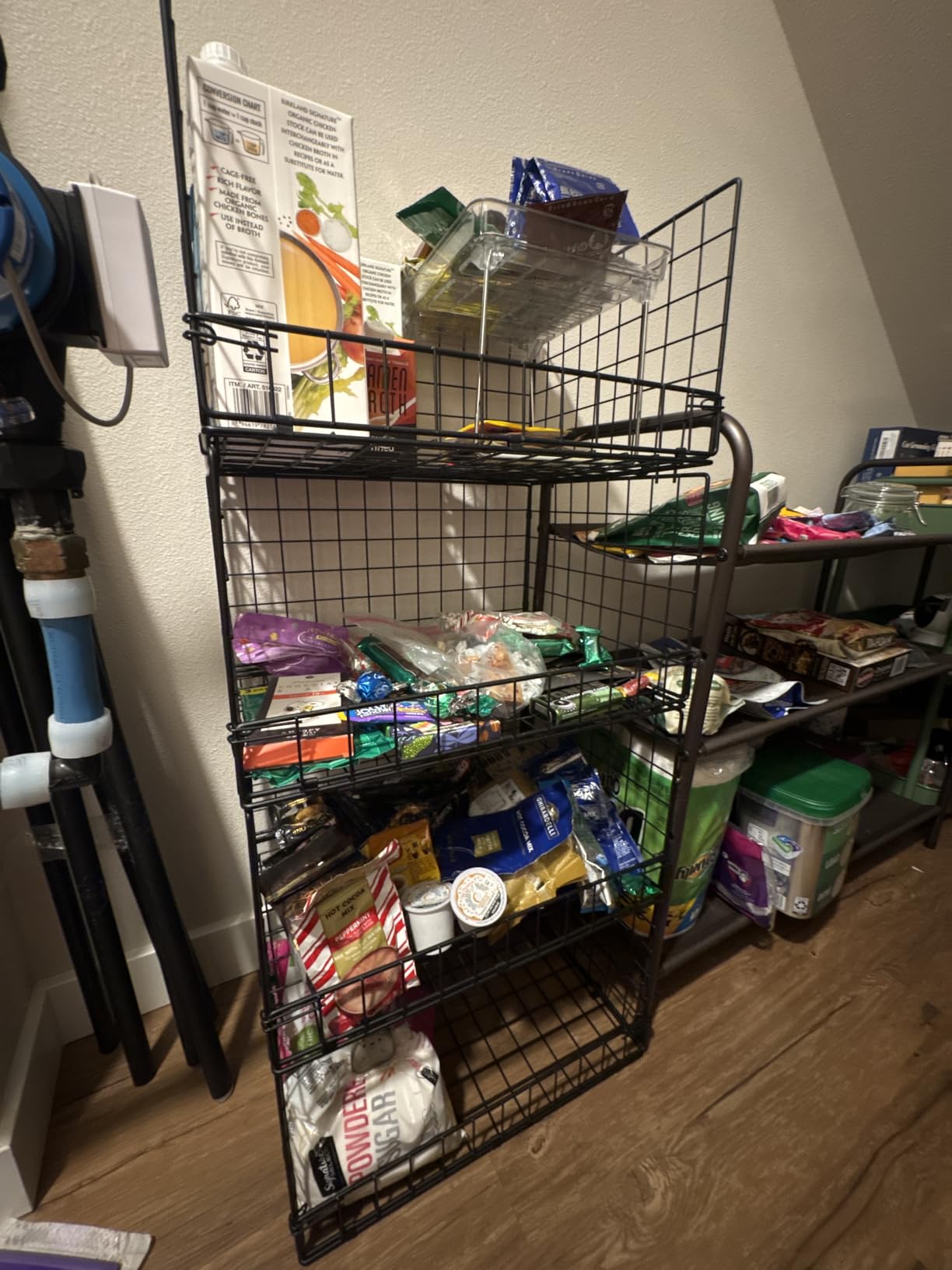 Yociyoga 4-Tier Stackable Closet Organizers and Storage Shelves, Foldable Closet Shelf Organizer, Black(Patent Protection)(Patent No. 30022416) customer photo 2