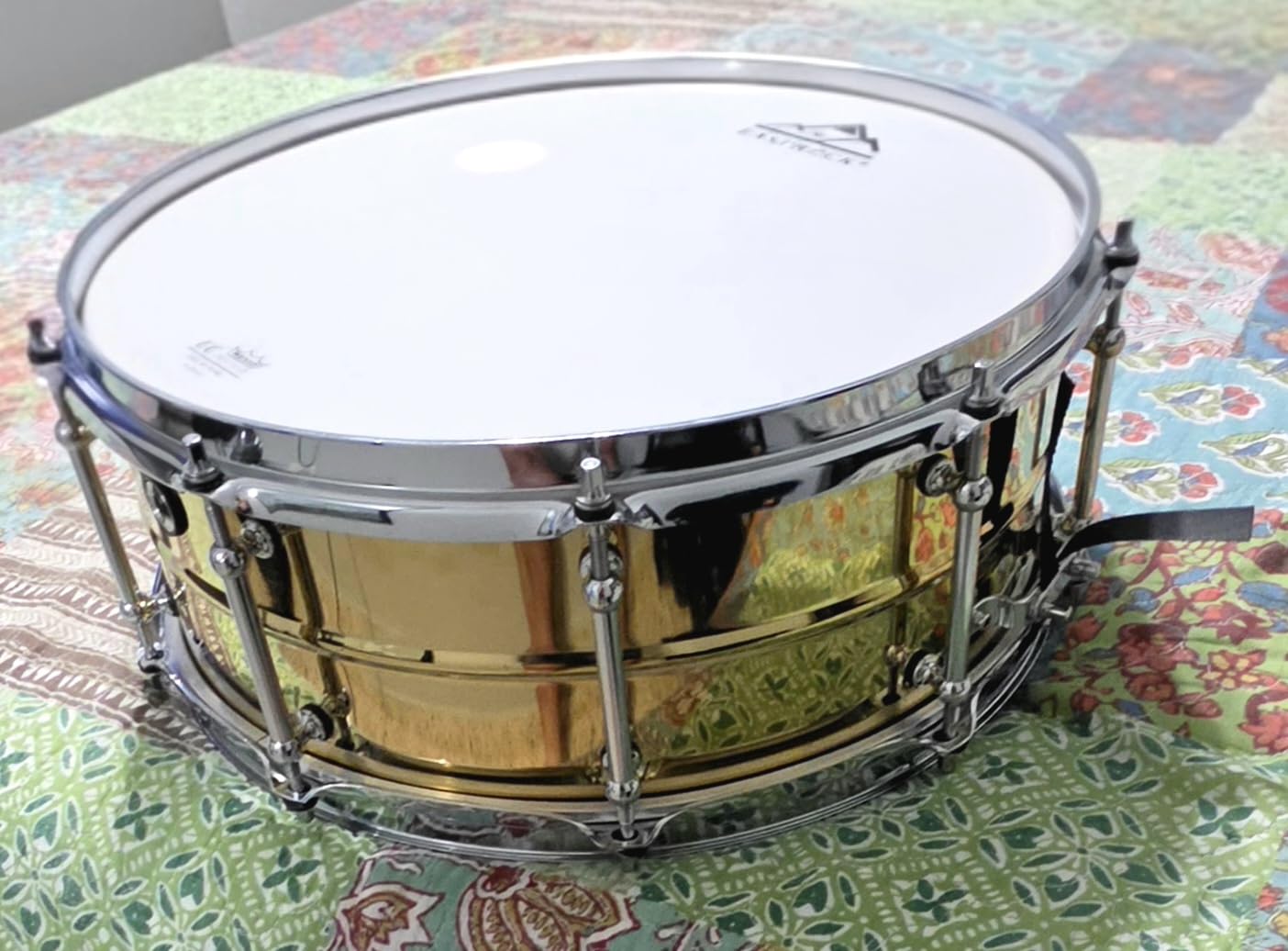 EASTROCK Advanced Snare Drum 14X5.5 Inches Black Matte Finish customer photo 1