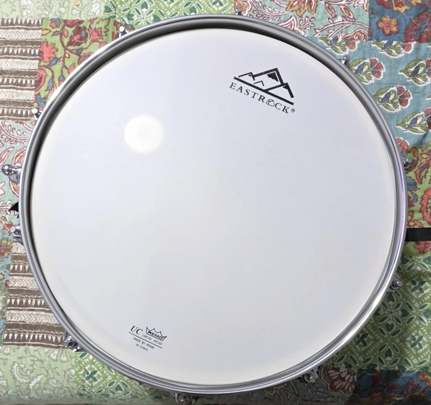 EASTROCK Advanced Snare Drum 14X5.5 Inches Black Matte Finish customer photo 2