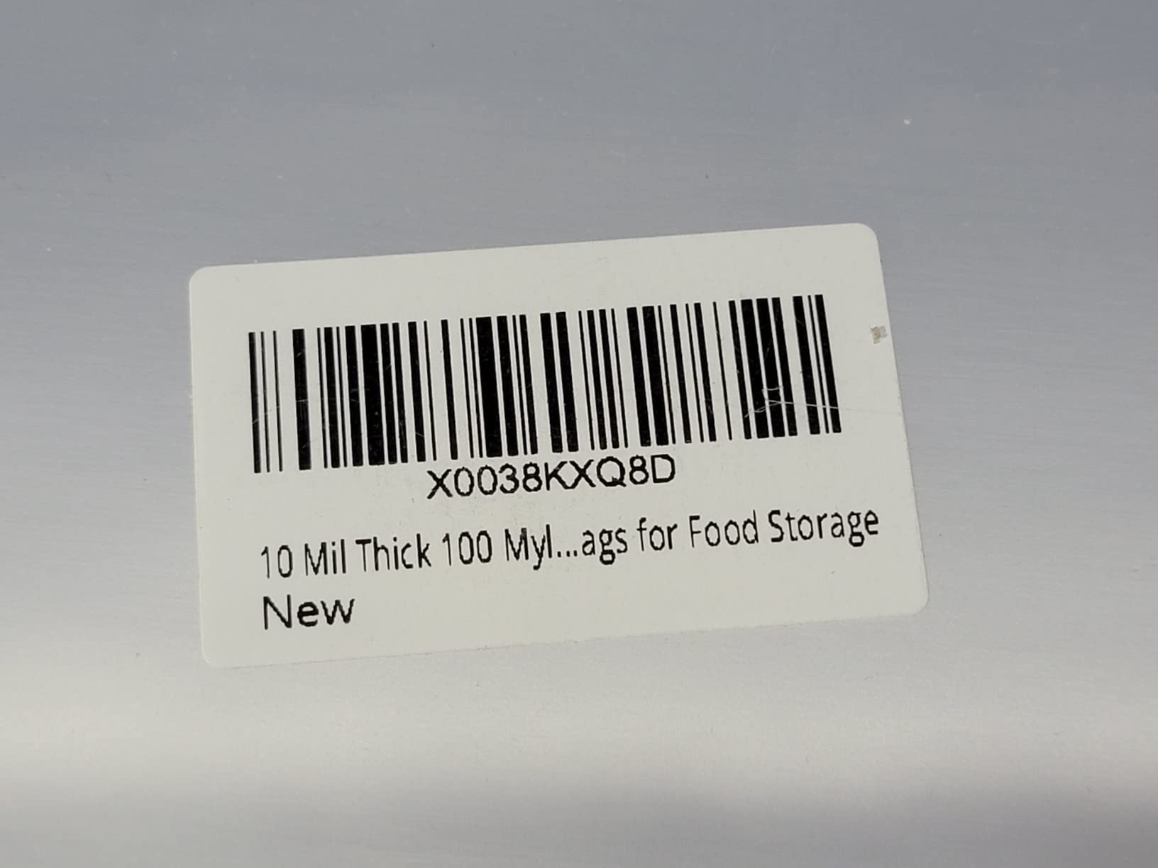 5-Gallon Mylar Bags with 2500cc Oxygen Absorbers for Food Storage, 10-Pack | 11.8 Mil Heavy Duty, 17x27 inch, Fits 5-Gal Buckets, 100% Light, Odor & Moisture Barrier, Resealable, Stand-up Zipper customer photo 1