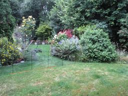 10 Panel No Dig Decorative Garden Fence with Gate 32