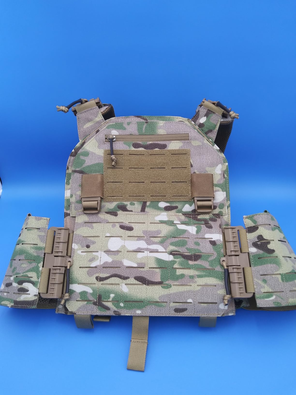DEYACE Tactical Quick Release Vest for Men, Fully Adjustable Plate Carriers Vest with Breathable 3D Mesh Liner customer photo 2