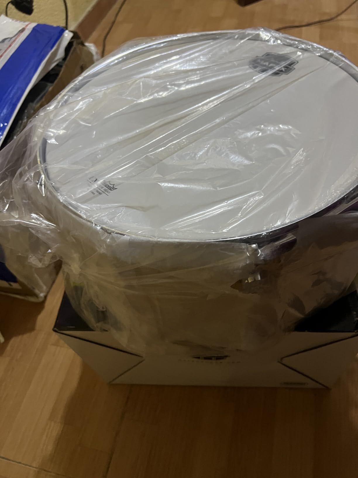 Mapex MPX Maple/Poplar Hybrid Shell Snare Drum, 14 in. X 8 in., Transparent Midnight Black customer photo 2