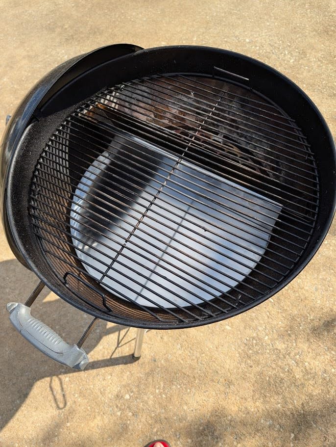 onlyfire Stainless Steel Drip Pan & Water Reservoir Grease Tray | for Weber 22