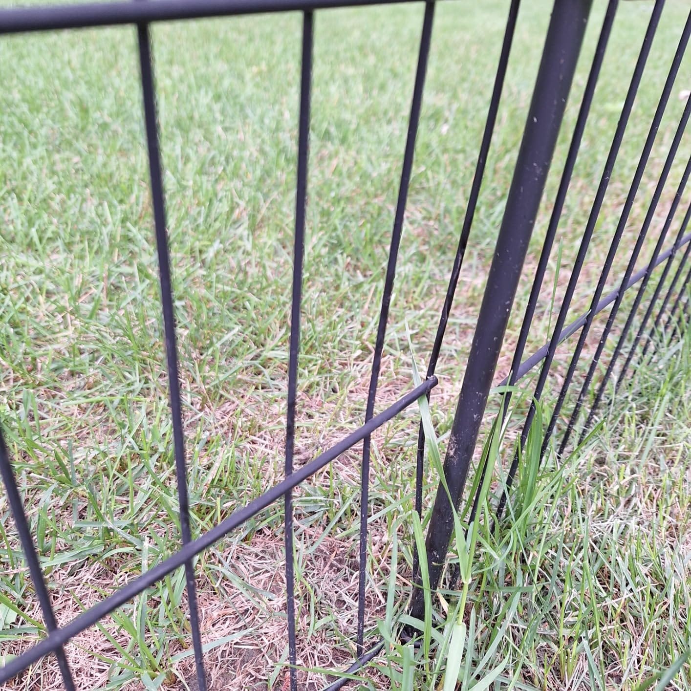 No Dig Garden Fence Outdoor for Yard, 32in (H) x 11.8ft(L) customer photo 1