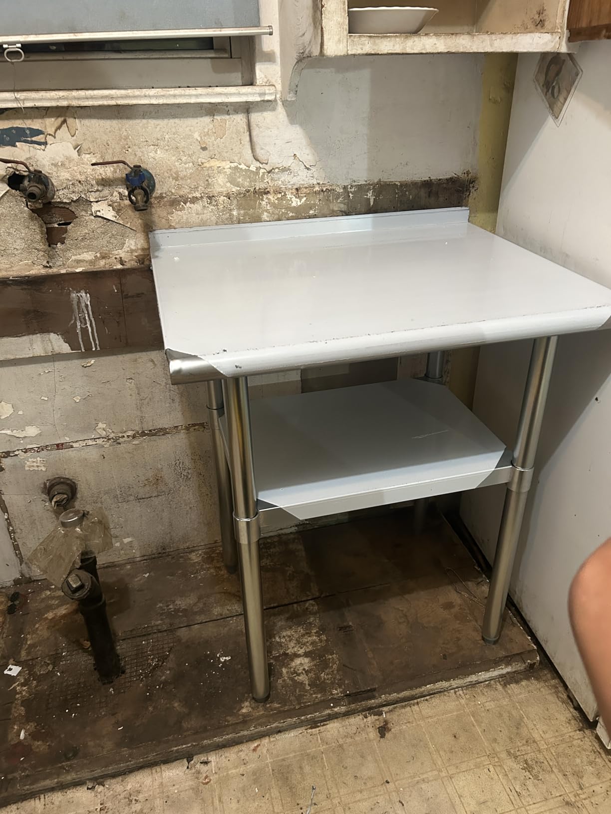 Hally Stainless Steel Table for Prep & Work 30