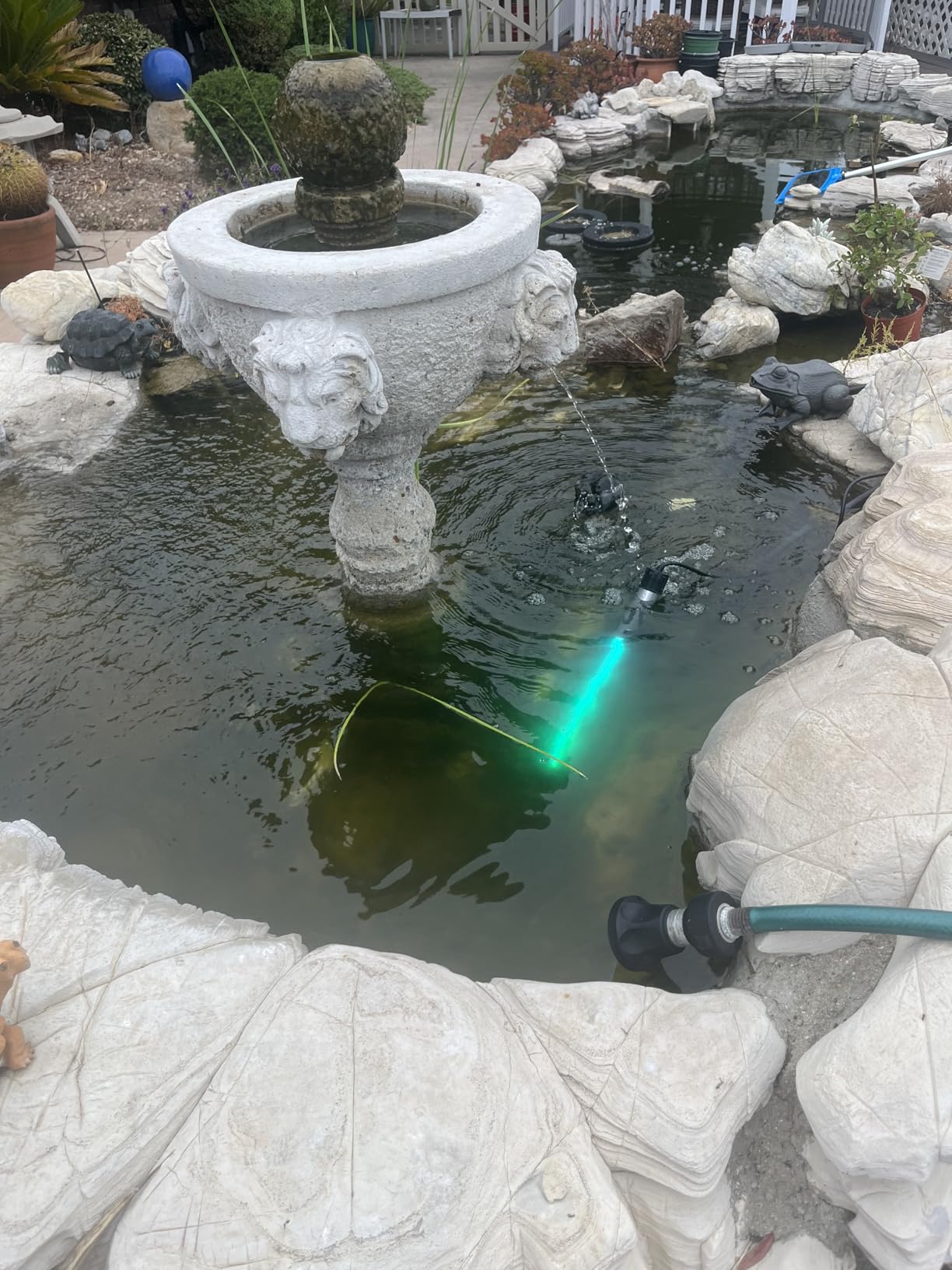 32W Aquarium UV Light for 200-3000 Gallon, Pond UV Light with 17FT Cord customer photo 1