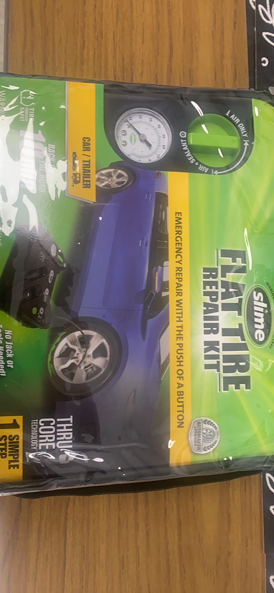 Slime 50159 Flat Tire Repair Kit, Smart Spair Ultra, All-in-one Solution, Repairs and Inflates, Truck/SUV, 15 Min Fix customer photo 2