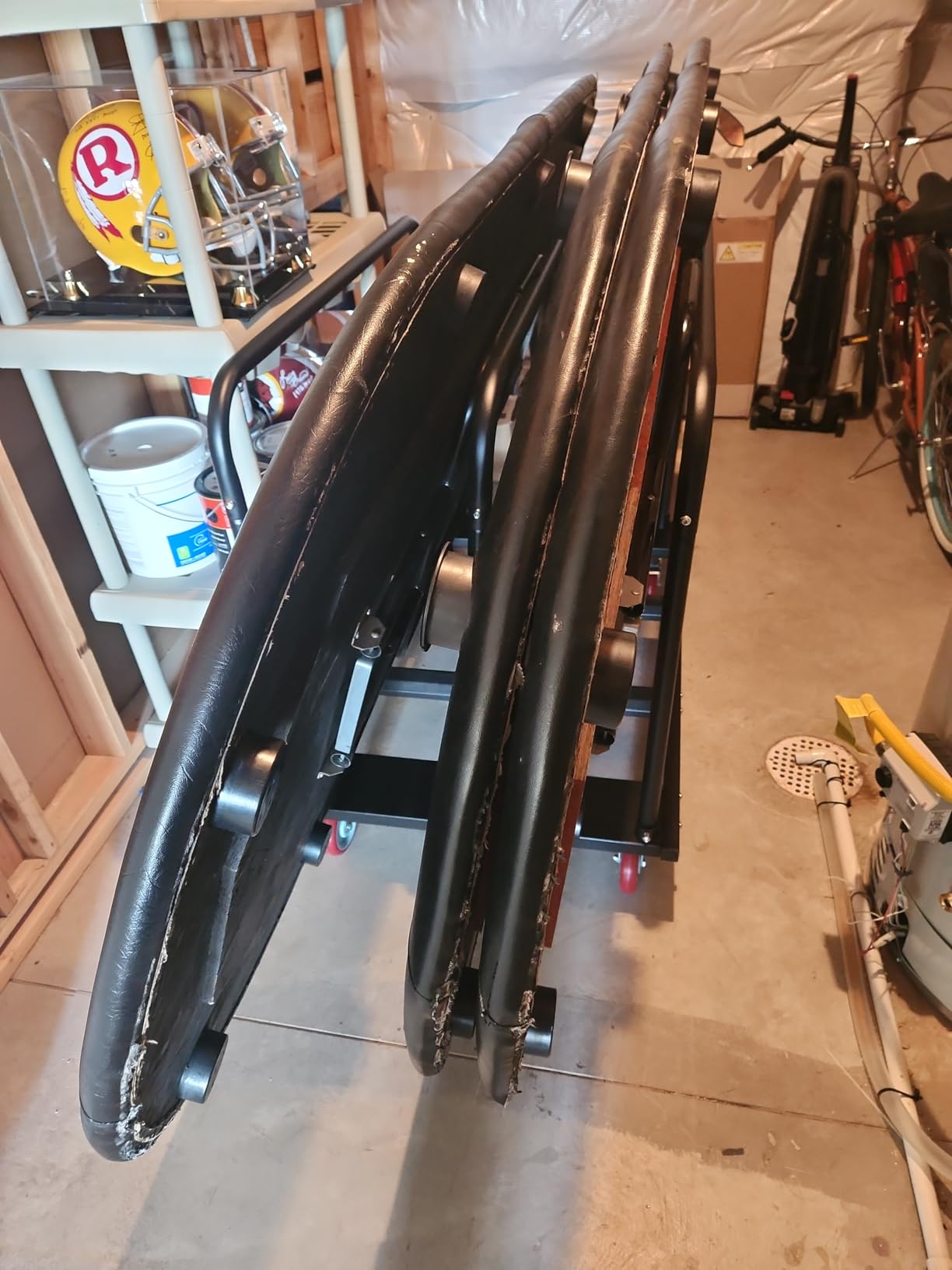 Folding Table Cart, Heavy Duty Drywall Dolly Cart 1800 LBS customer photo 1