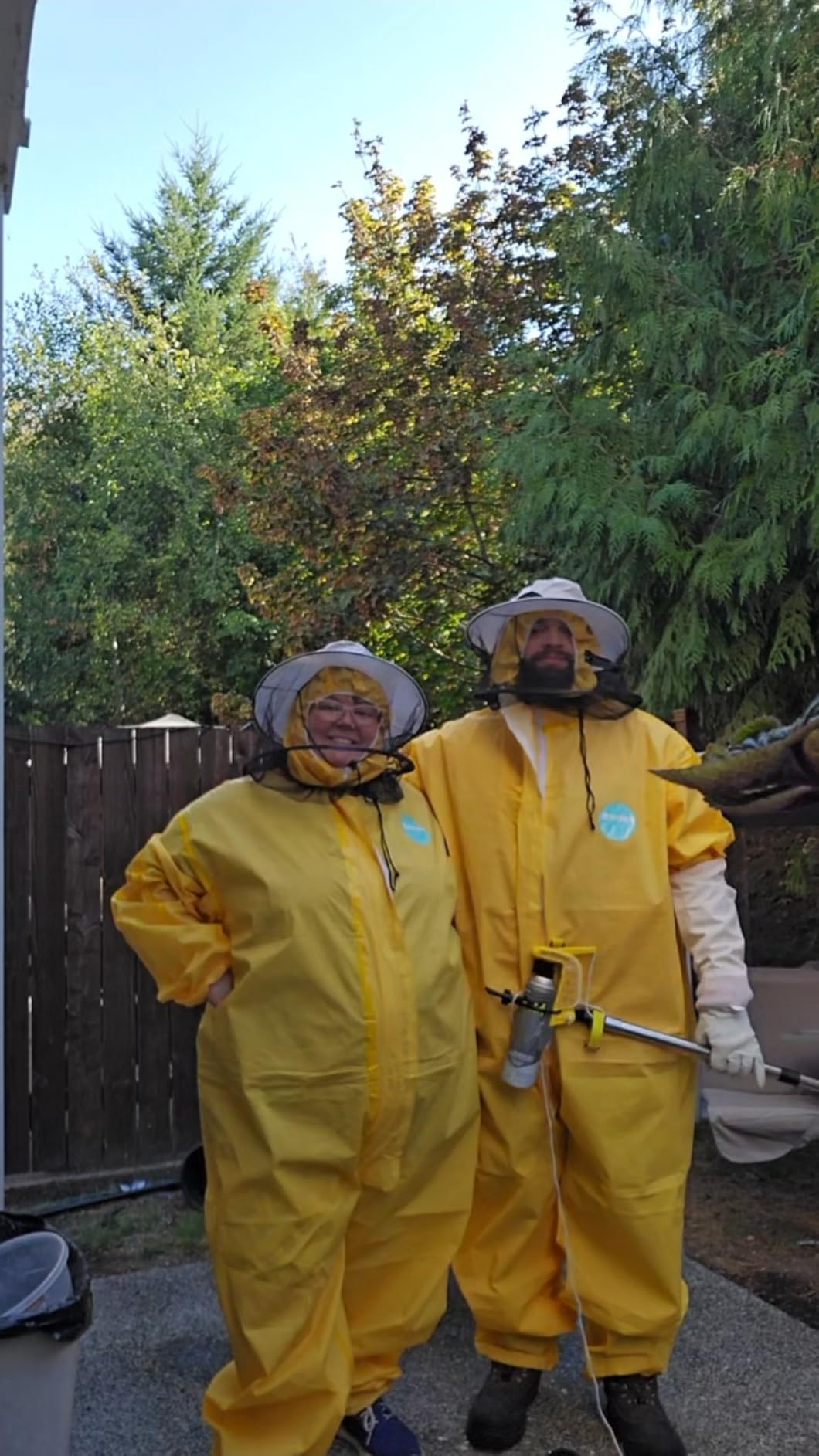 Andes Chemical Protection Coverall, Sealed Seam Hazmat Suit customer photo 2