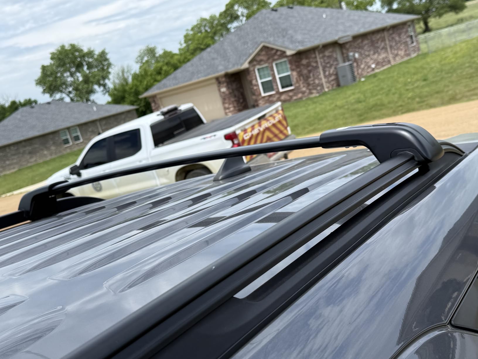 KINGGERI Roof Rack Cross Bars for Kia Telluride X-PRO X-LINE 2023-2025 | (with Raised Side Rails),330LBS All Aluminum Lockable Roof Rails Crossbars Rooftop Cargo Luggage Rails Kayak Canoe customer photo 2