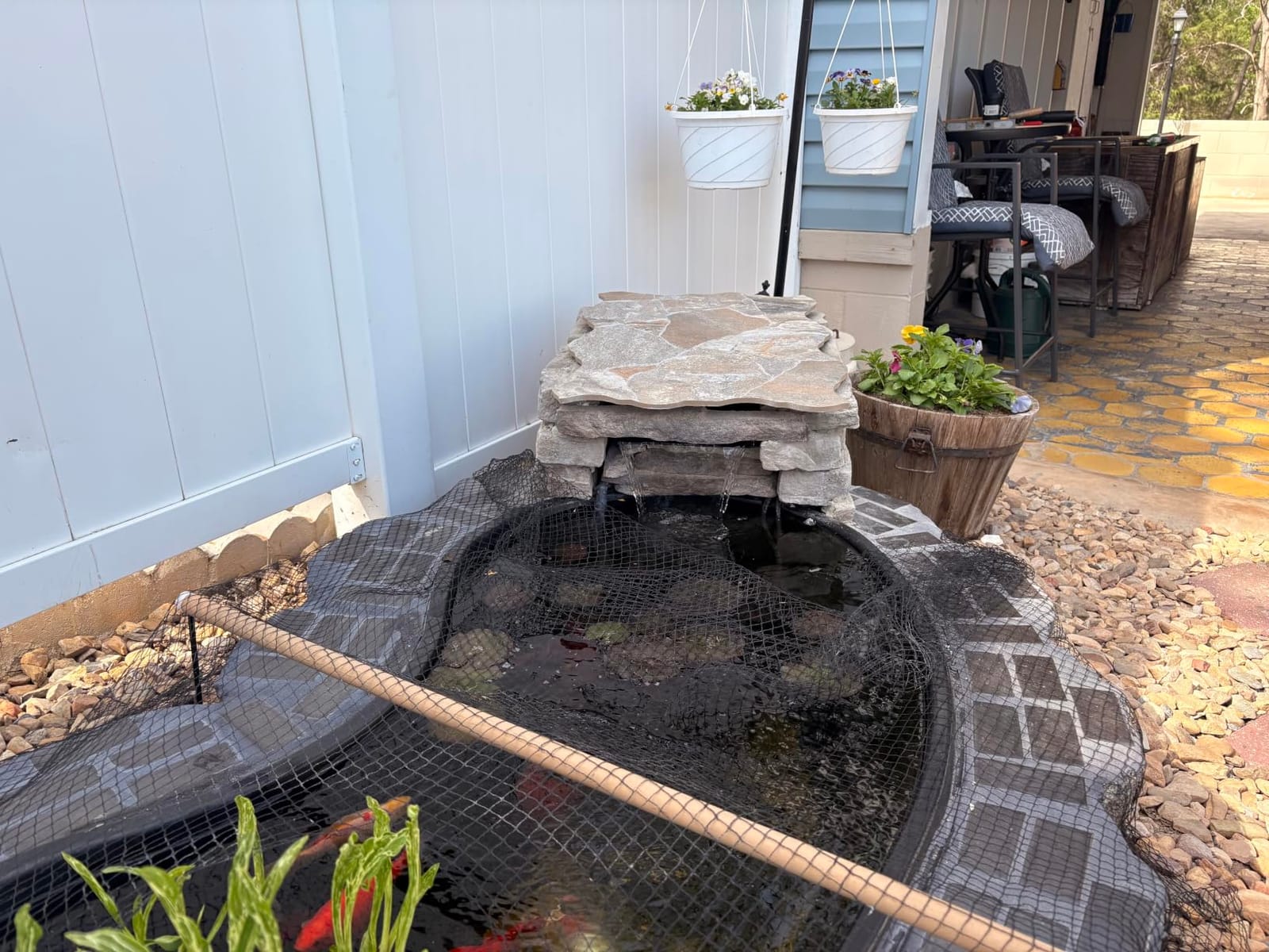 Pond boss Waterfall Spillway, 8 inch Wide Weir, Waterfall Box, Smooth Flow, Durable Construction, Easy to Install, Great for Waterfalls, Pondless Water Features and Streams customer photo 2