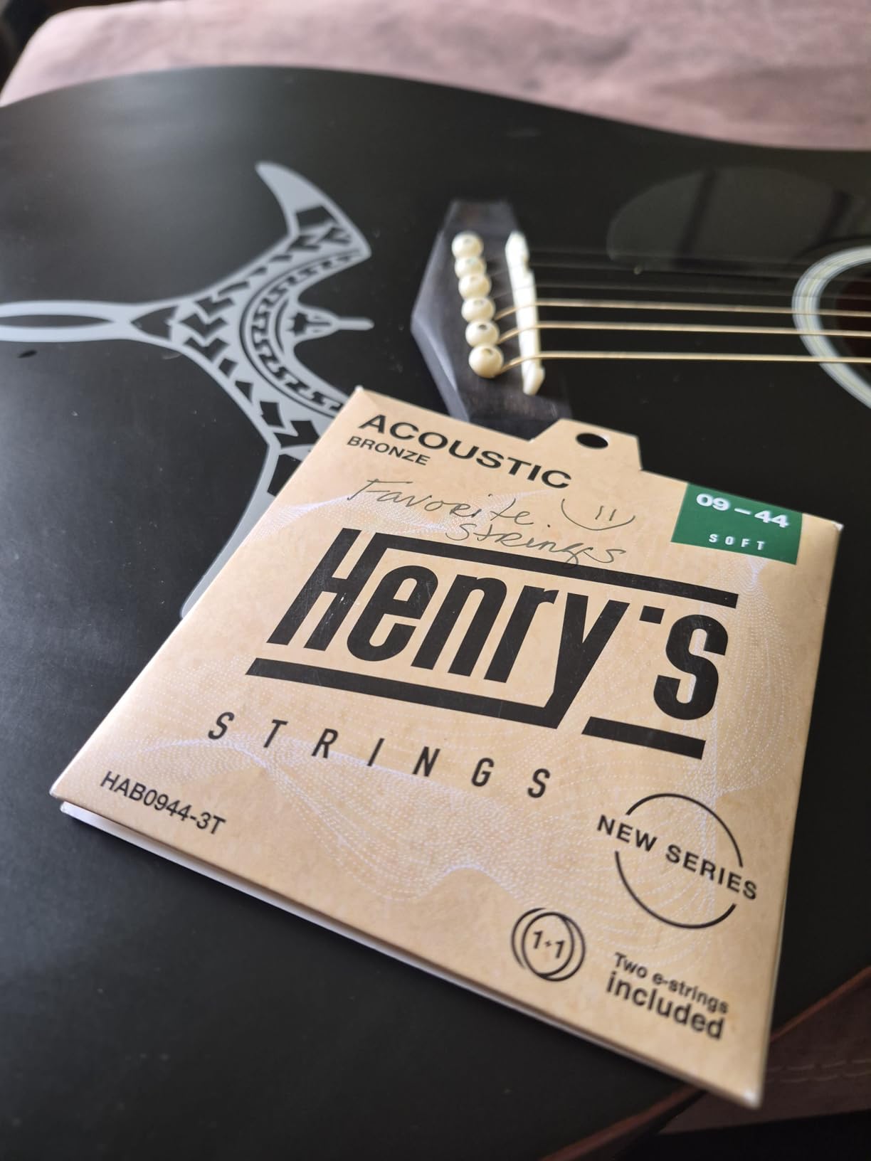 Ultra Light Acoustic Guitar Strings 09-44 - Easy On Fingers customer photo 1