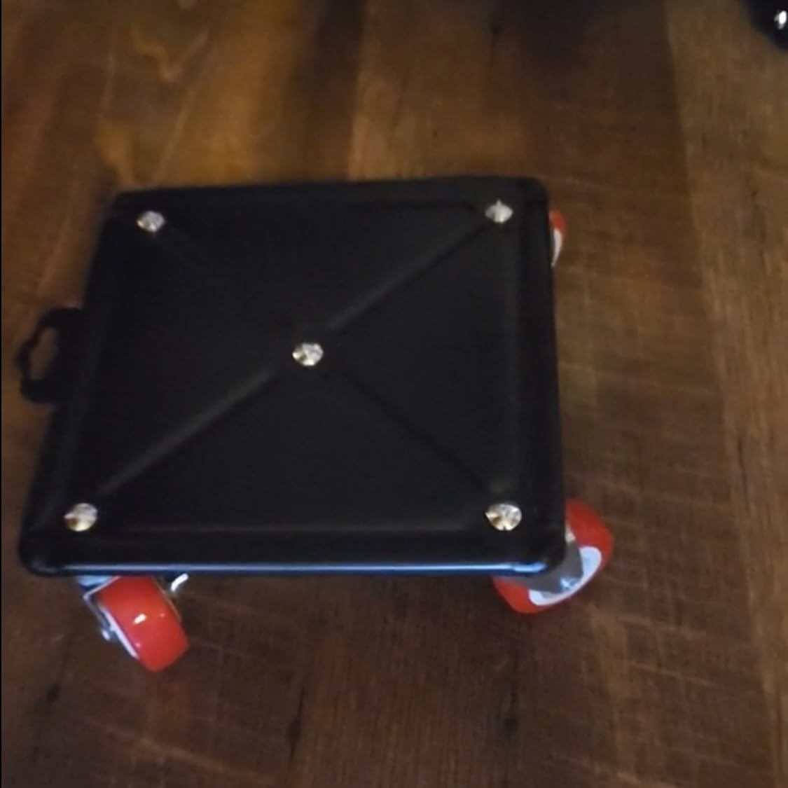 1,500 lb Capacity Furniture Dolly Set, 5.3-Inch Platforms, Red customer photo 2