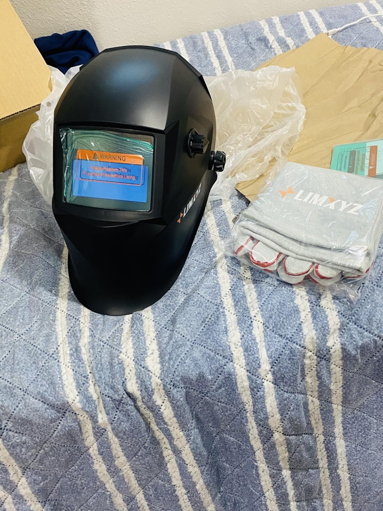 Welding Helmet Auto Darkening,Large Viewing 3.94 * 3.15