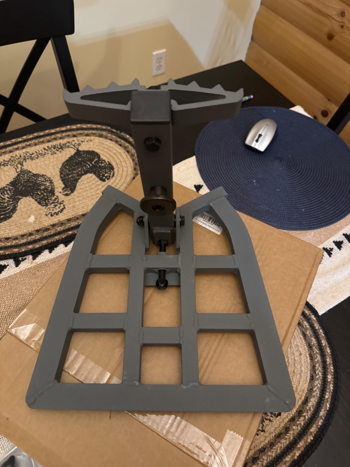 Tomaki Saddle Hunting Platform, Aluminum Adjustable Tree Saddle Platform, Saddle Hunting Platform for Hunting, Reliable Silent Adjustable 12''X12'' Saddle Hunting Accessories Hunting Saddle Kit customer photo 2