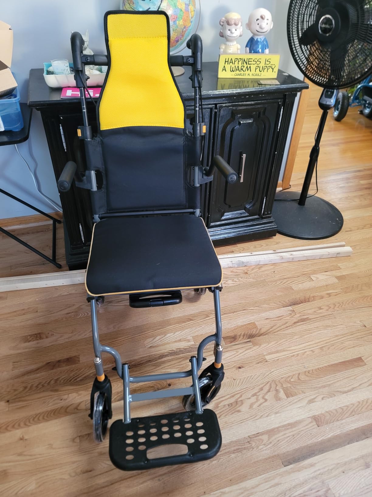 Wheelchairs for Adults Transport Chair Lightweight Foldable with Telescopic Handle,17
