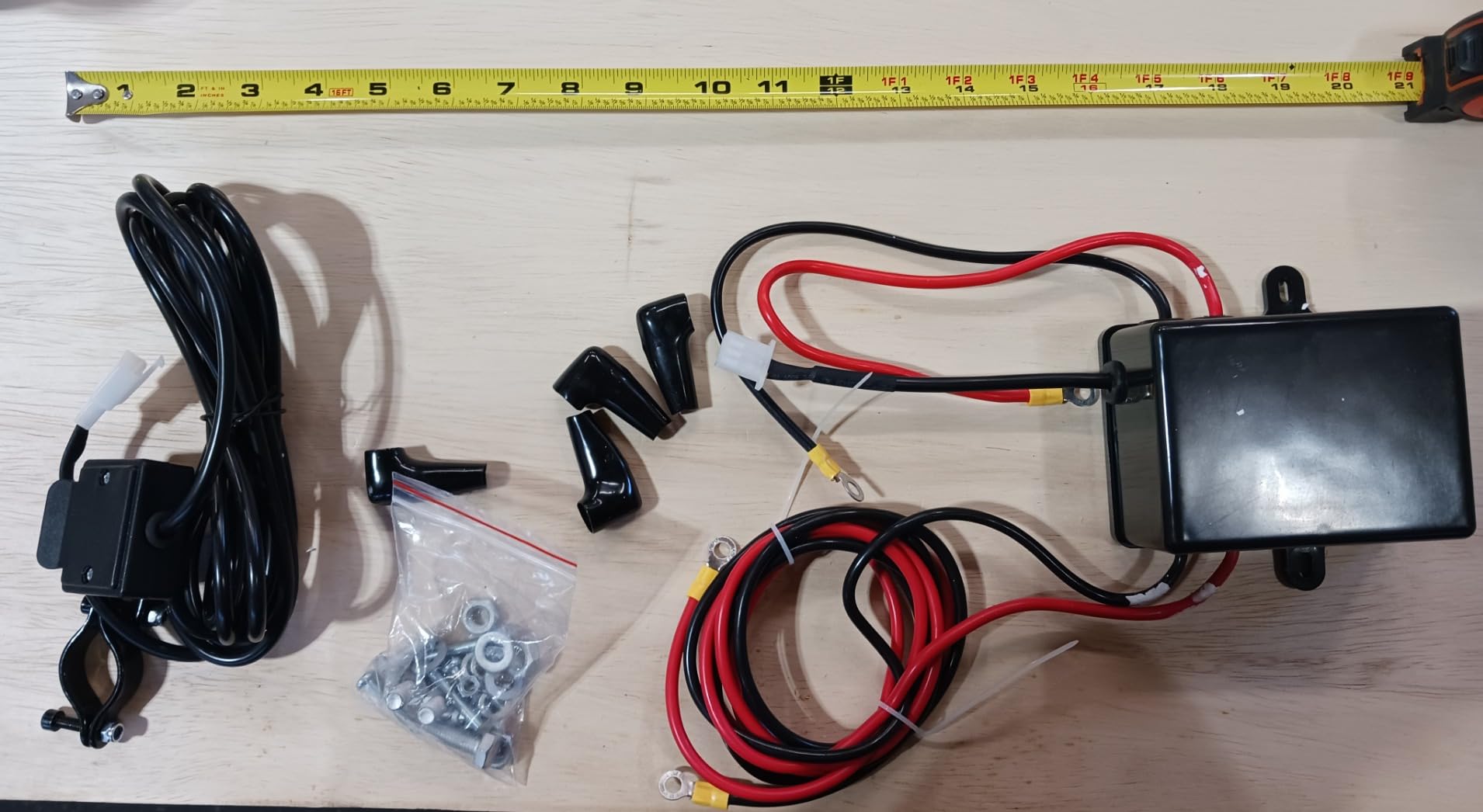 Nilight 3500 lbs ATV Winch 12V Electric Winches with Synthetic Winch Rope customer photo 2