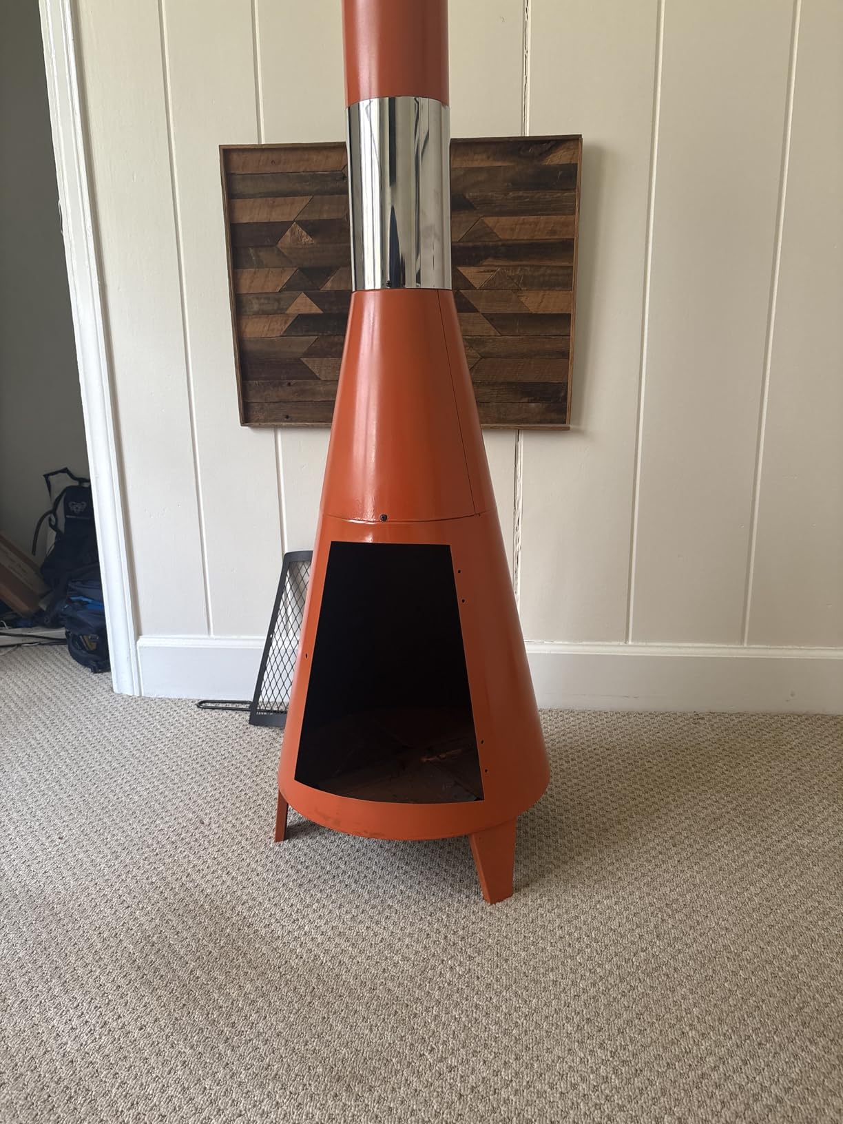 BDL Outdoor Chiminea Fireplace Wood Burning Fire Pit for Patio customer photo 1