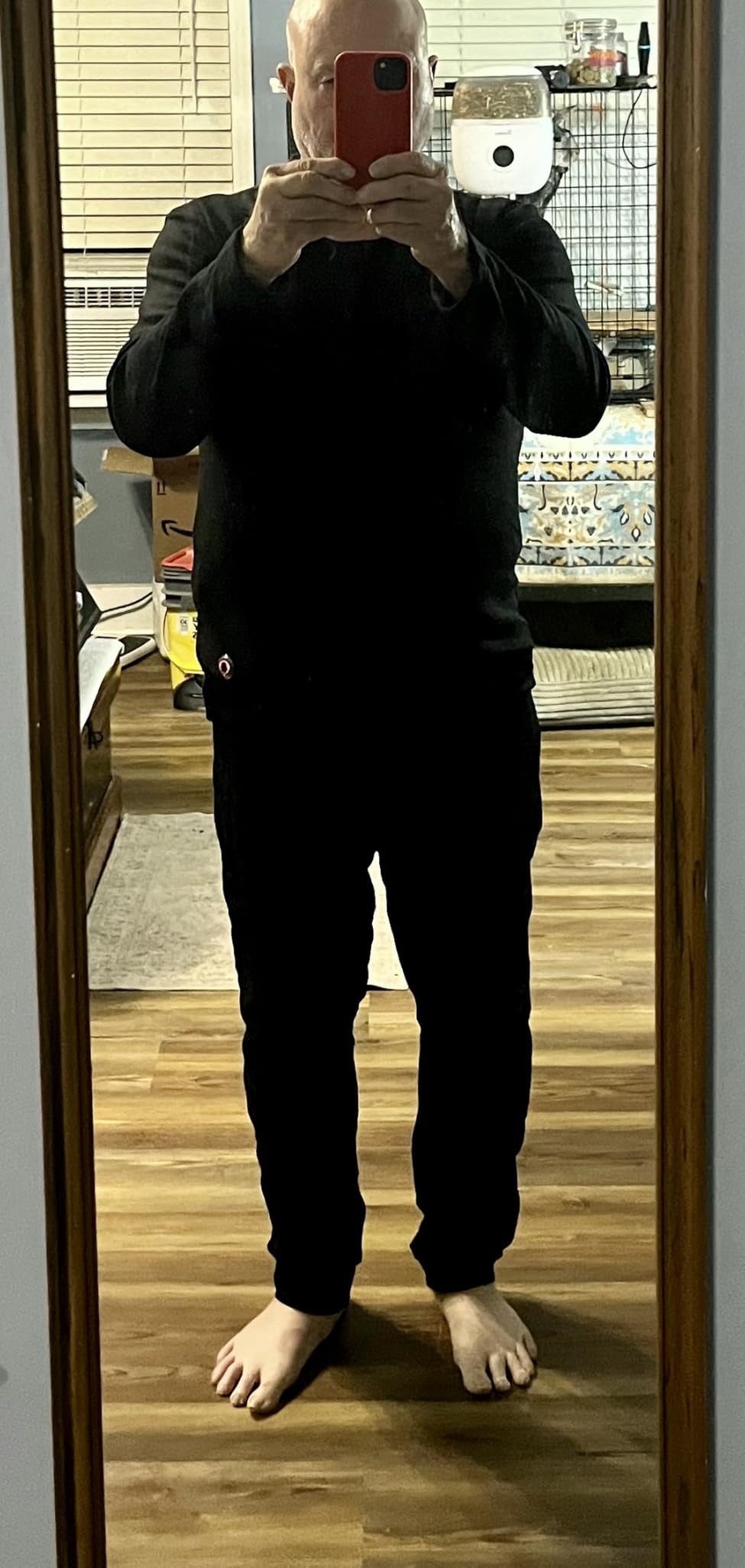 Men's Heated Base Layer - 16 Carbon Fiber Heating Elements, 3 Heat Settings, USB Powered Thermal Underwear customer photo 2