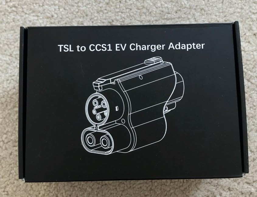 NACS to CCS1 Charging Adapter, Max 250KW Supercharger Adapter, Electric Vehicle Charging Adapter for Tesla V1/V2/V3/V4 DC Fast Charging Stations, Fit for Ford/GM/Volvo/Mercedes-Benz and Rivian customer photo 1