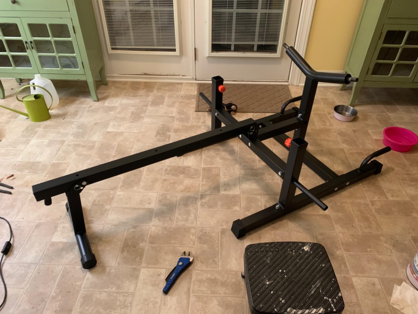 FEIERDUN Chest Press Machine, 1250 LB Adjustable Bench Press | 3-Grip U-Handles, Independent Arms and 11+3 Adjustable Positions customer photo 1