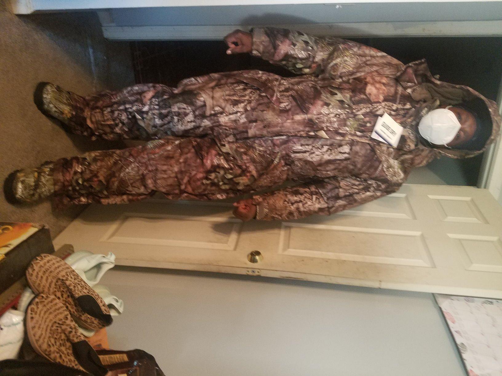 Guide Gear Men's Dry Waterproof Hunting Coveralls with Hood, Insulated Camo Hunt Overalls customer photo 2