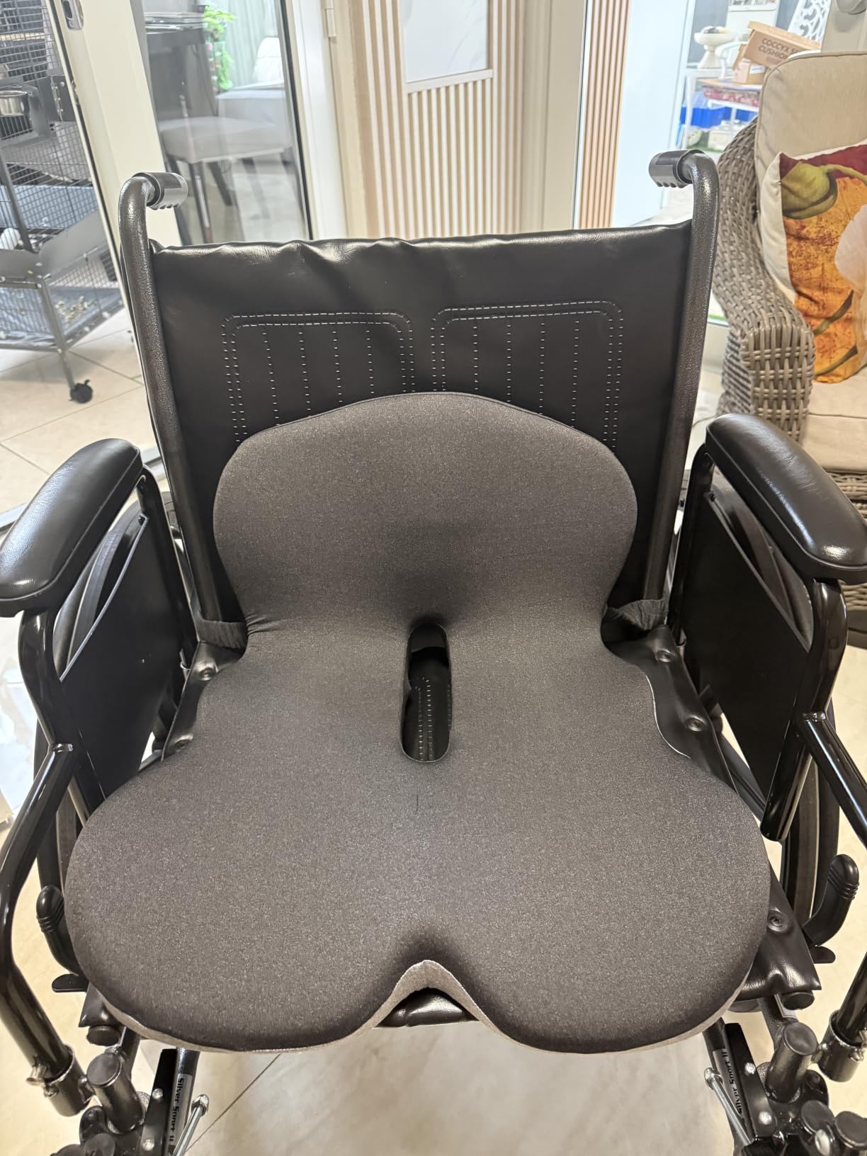 Truck Driver Seat Cushion, Memory Foam L-Shaped Ergonomic Cushion for Office Chairs, Comfort & Support for Long Sitting customer photo 1