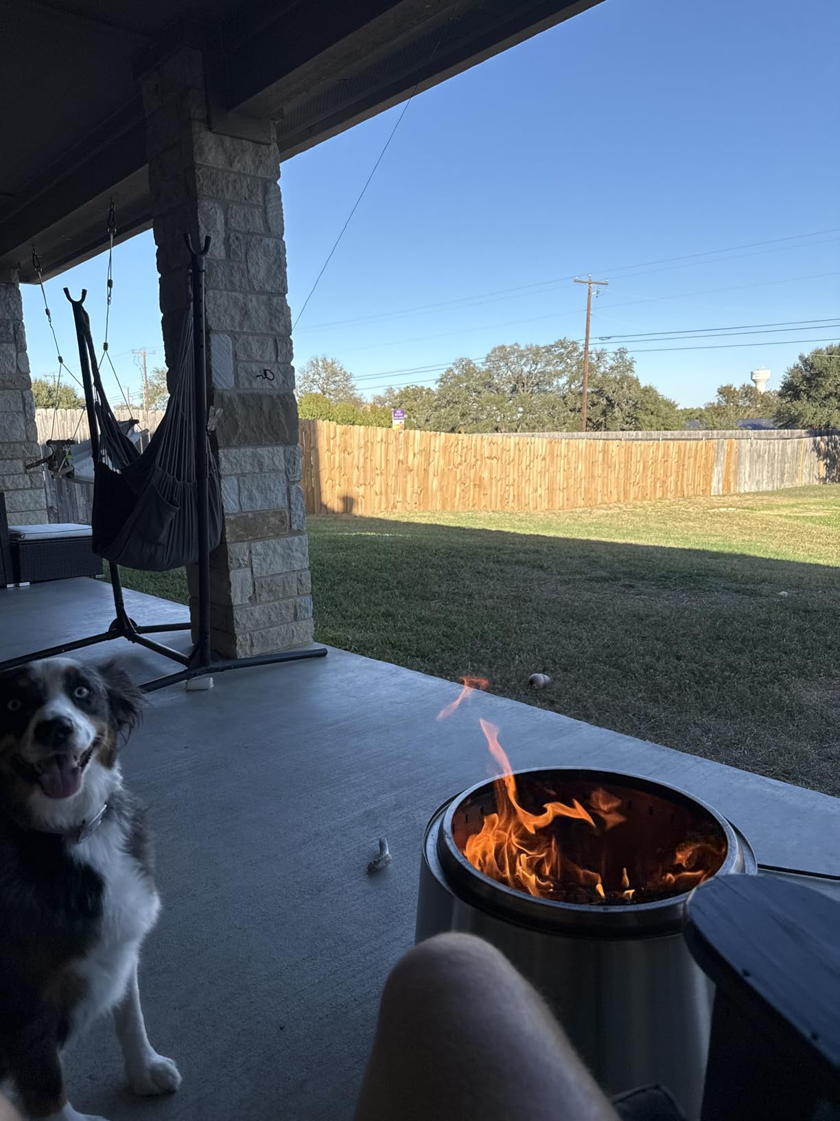 East Oak Fuoco 7 Inch Tabletop Smokeless Fire Pit, 3-in-1 Ash Pan Portable Wood & Pellet Tabletop Firepit, Easy Clean Up, Stainless Steel Mini Fire Pit for Outside, Backyard, Patio, Camping & Deck customer photo 1