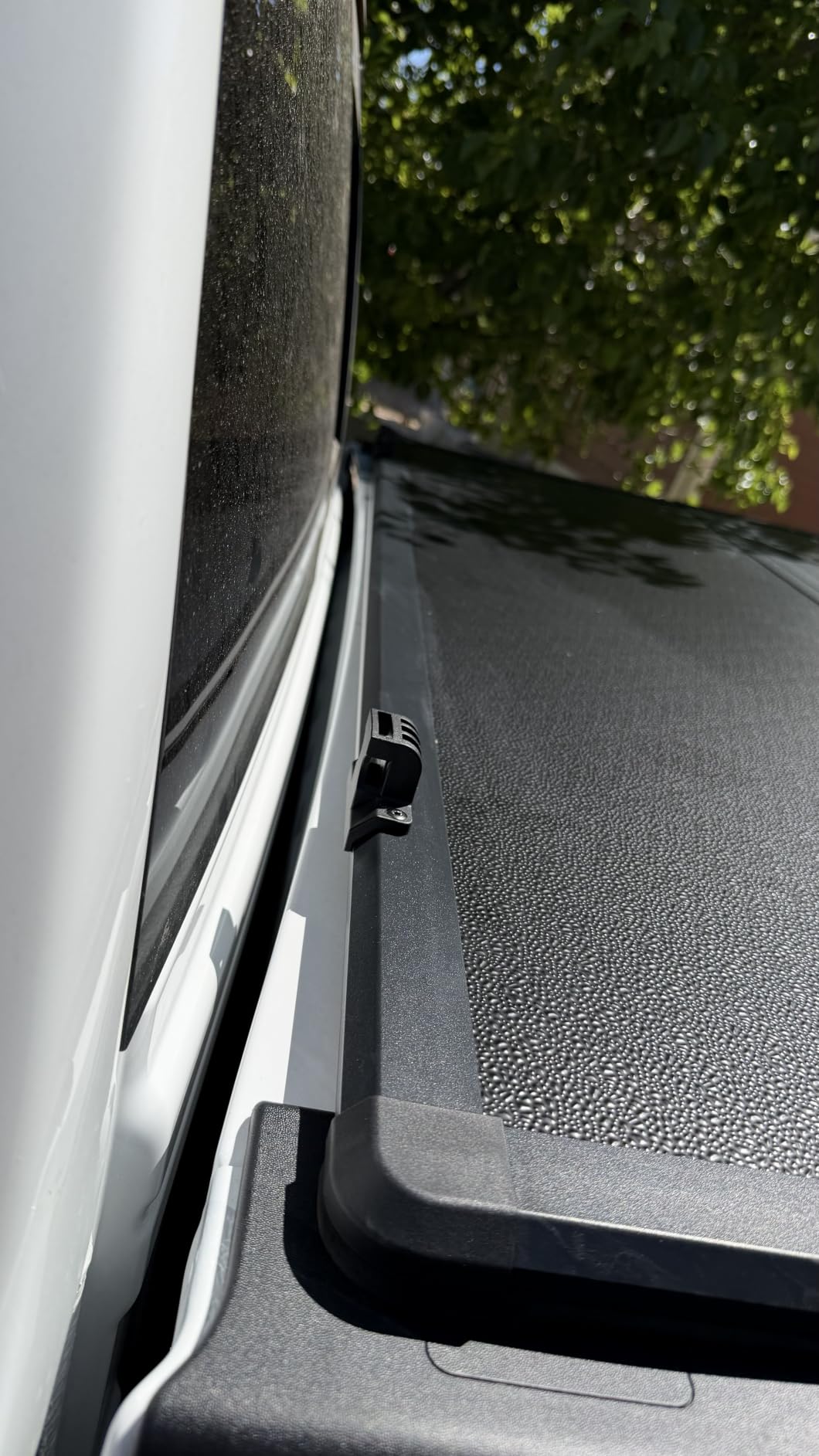 AUTOSAVER88 Hard Tri-Fold Tonneau Cover for 2009-2026 Dodge Ram 1500 5.7ft | FRP Hard Tri-folding Truck Bed Tonneau Cover Fit for Dodge Ram 1500 2009-2026 5.7 Feet Bed (Classic & New) Without Rambox customer photo 2