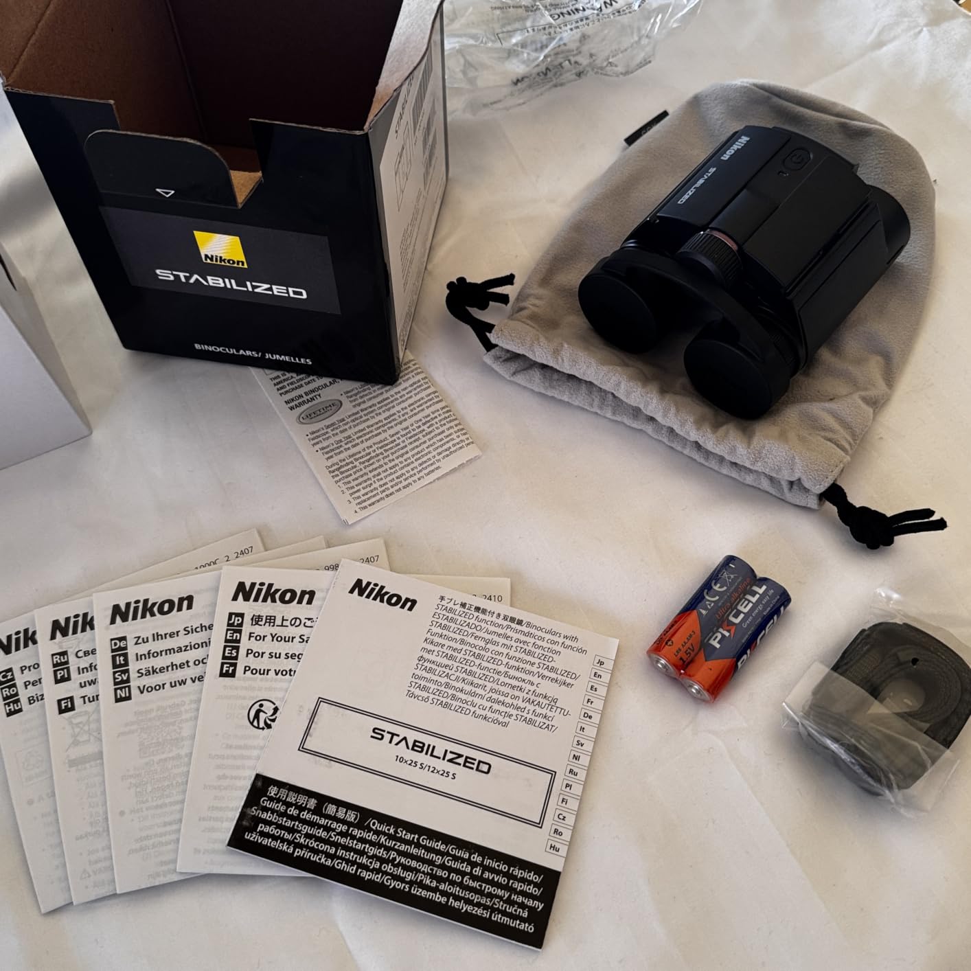 Nikon STABILIZED 12x25 Binoculars - Optical Image Stabilization customer photo 1
