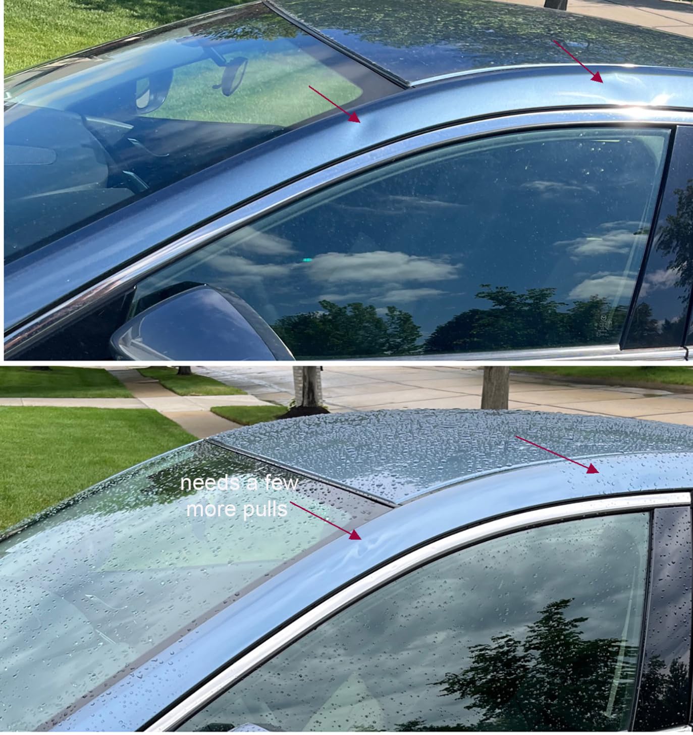 Super PDR Dent Puller Kit Paintless Dent Repair Kit for Car - Slide Hammer Suction Cup and PDR Light for 98% Auto Body Dent Removal, Hail Damage & Appliance Dents or Vehicle Dent Removal customer photo 1