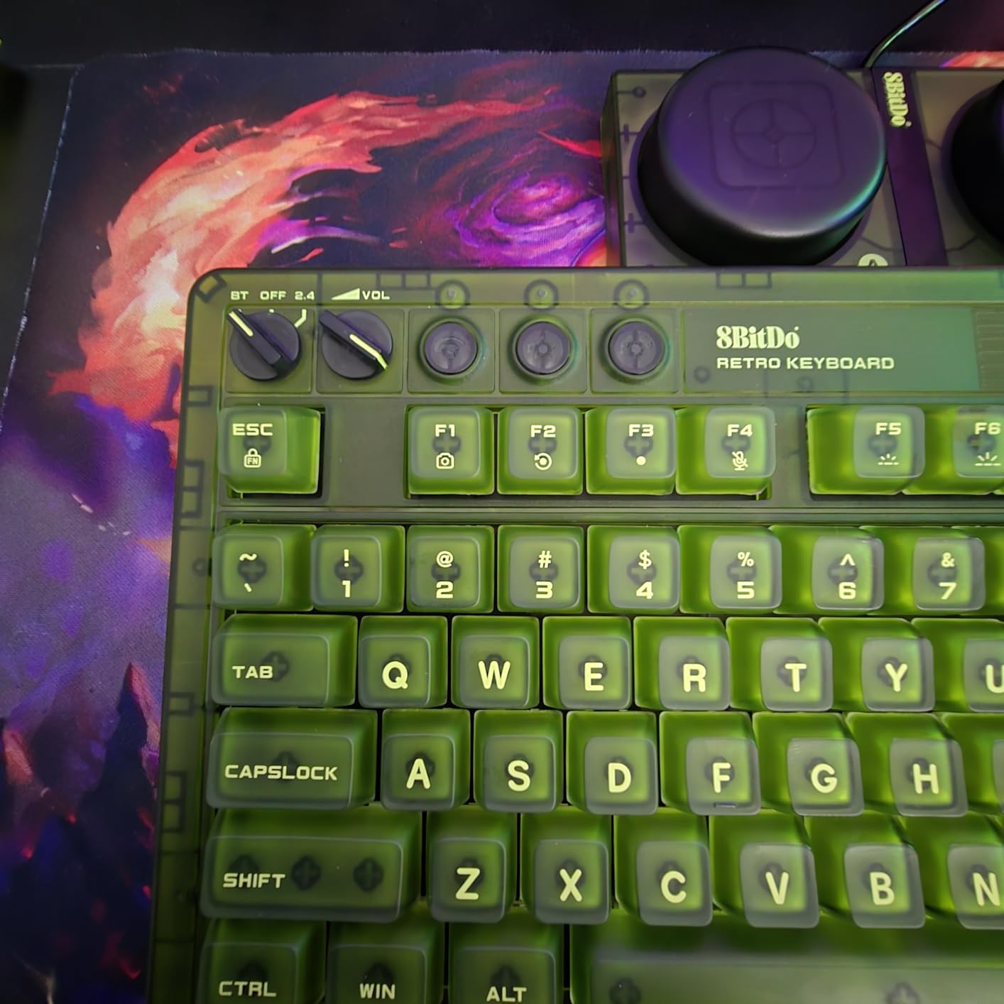 8BITDO Retro 87-Key Wireless RGB Mechanical Gaming Keyboard - Xbox Edition customer photo 2