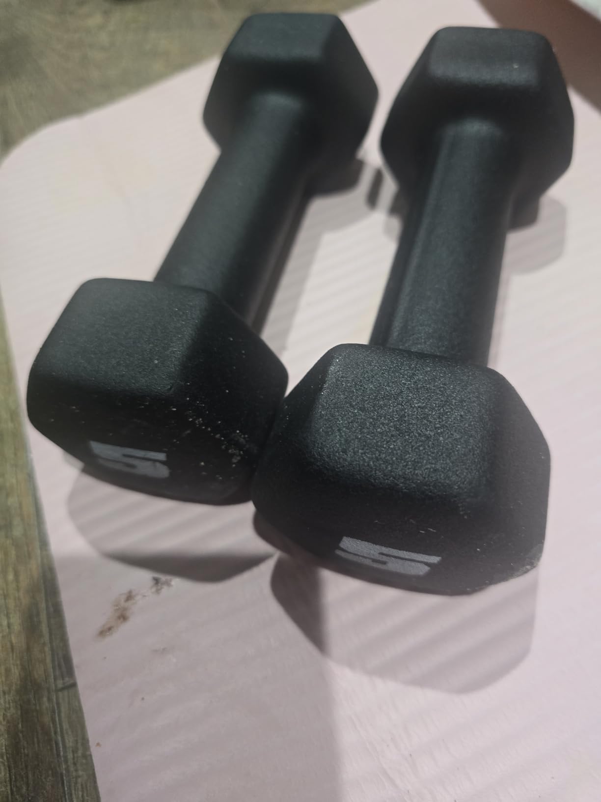 CAP Barbell Neoprene Dumbbell Weights Pairs & Sets | Black customer photo 1