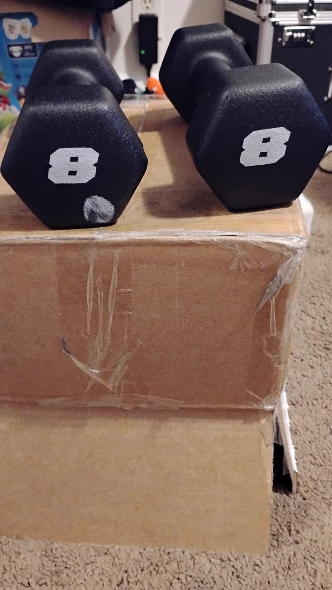 CAP Barbell Neoprene Dumbbell Weights Pairs & Sets | Black customer photo 2