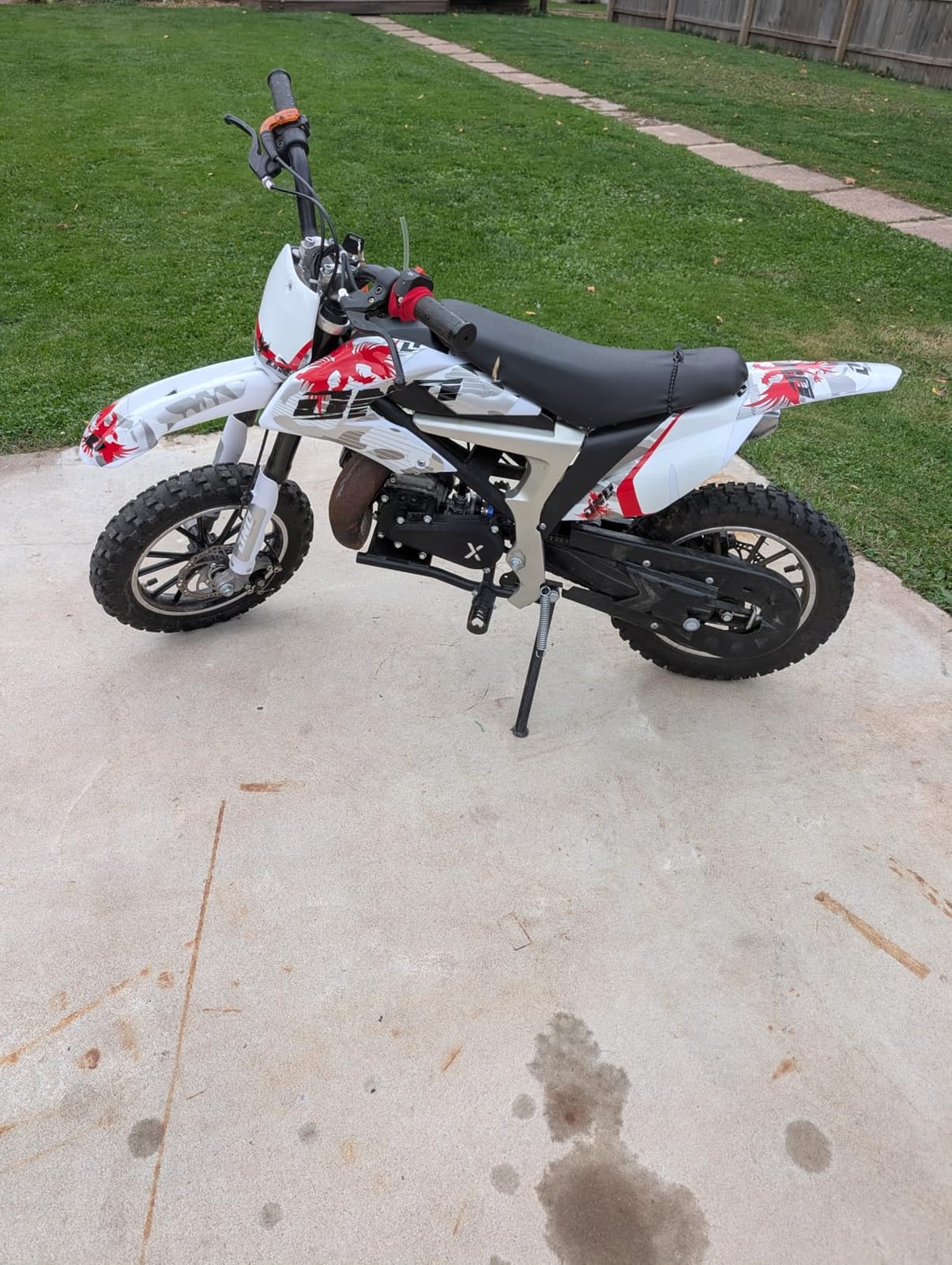 Complete Graphics Decals Stickers Kit for CRF50 XR50 CRF 50 XR 50 Plastics Fairing SDG SSR 107 110 125CC Thumpstar Atomik Dirt Pit Bikes Motorcycle SSR110 SSR125 Coolster (KWTG008) customer photo 1
