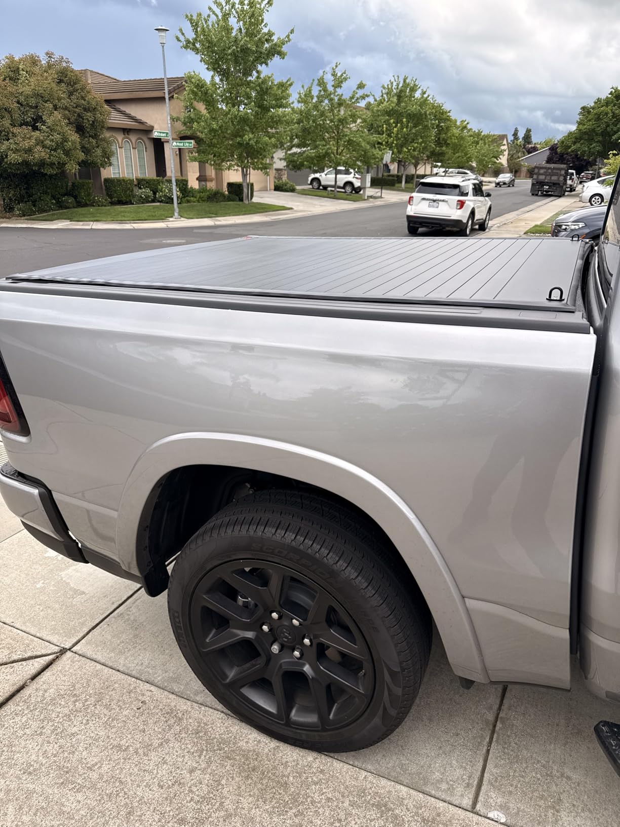 Rough Country Hard Roll-Up Tonneau Cover for Ram 1500 (2019-2026) & TRX (2021-2024) - Aluminum Truck Bed Cover, Fits 5'7 Bed customer photo 1