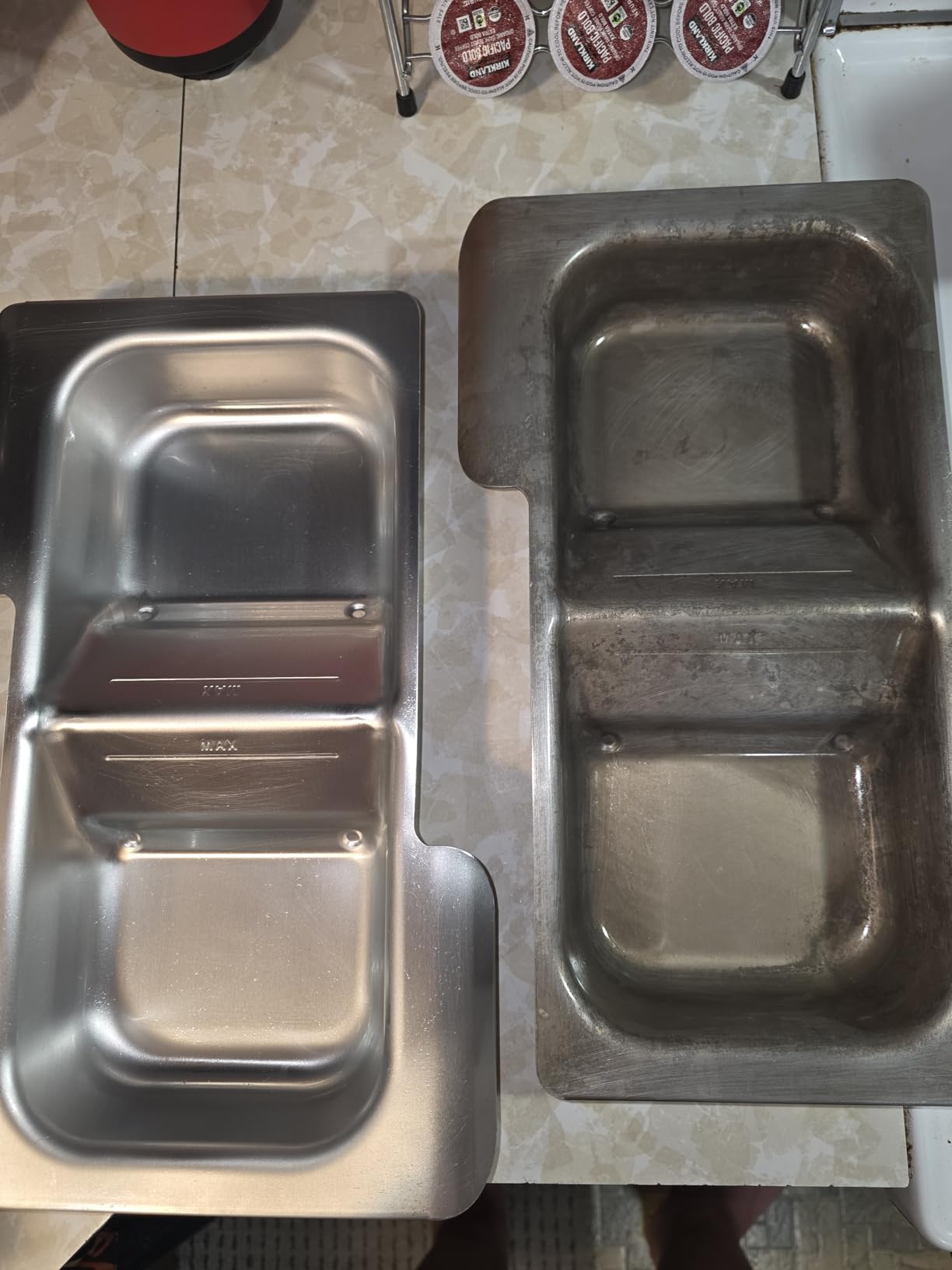 Weber Searwood Wet Smoke Pan, Stainless Steel | Moisture Pan for Low-and-Slow Cooking on Searwood Pellet Grills customer photo 1