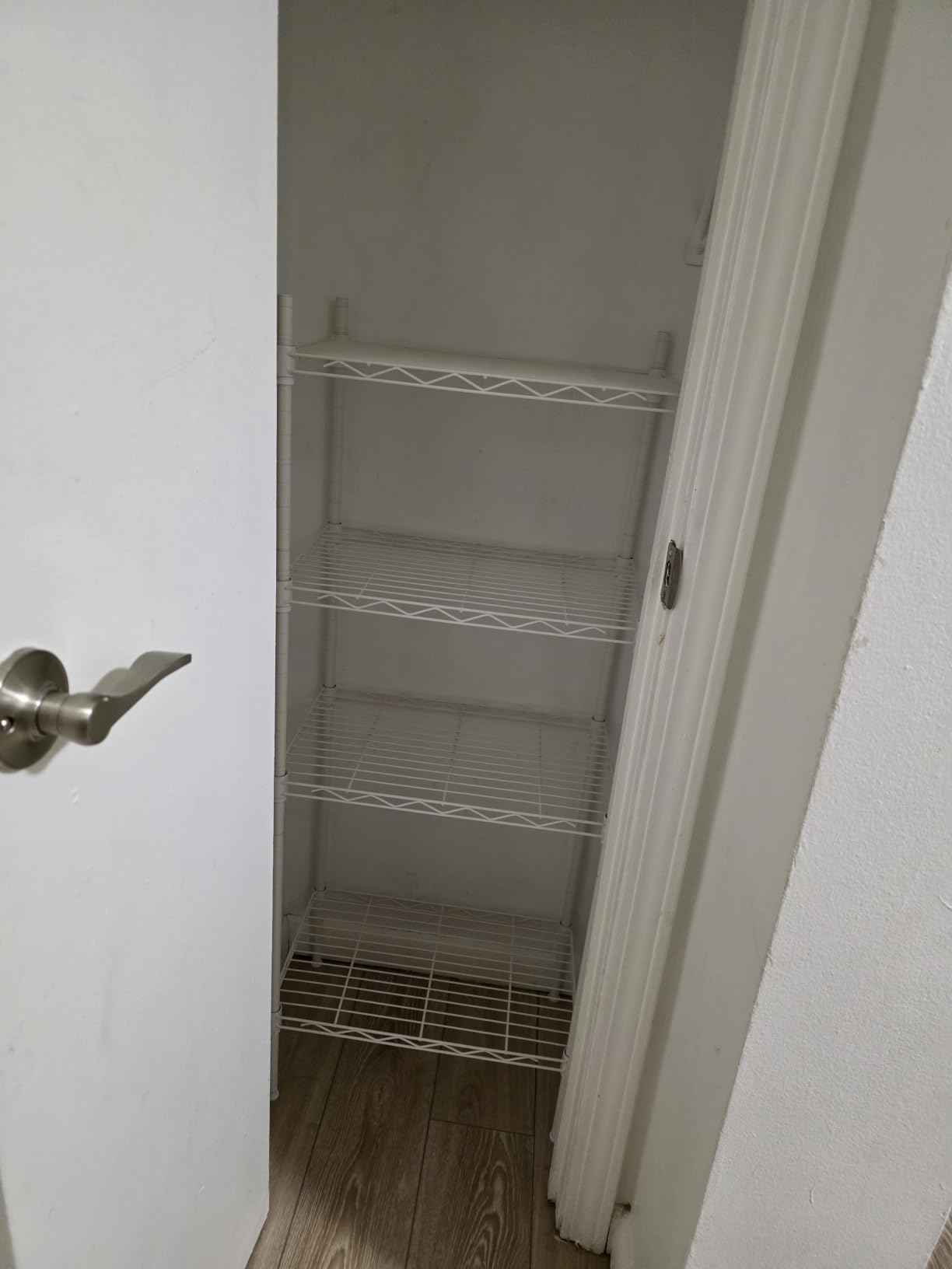 SINGAYE 6 Shelves Storage Shelf Wire Shelving Unit Metal Adjustable Wheels customer photo 1