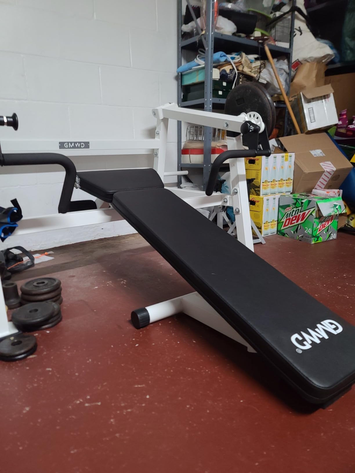 GMWD V8 Chest Press Shoulder Press Machine for Bench Press | FID bench press shoulder press customer photo 1