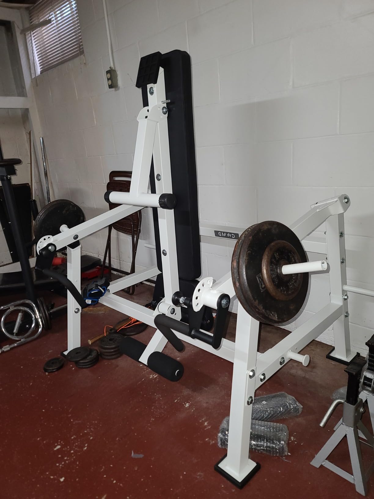 GMWD V8 Chest Press Shoulder Press Machine for Bench Press | FID bench press shoulder press customer photo 2