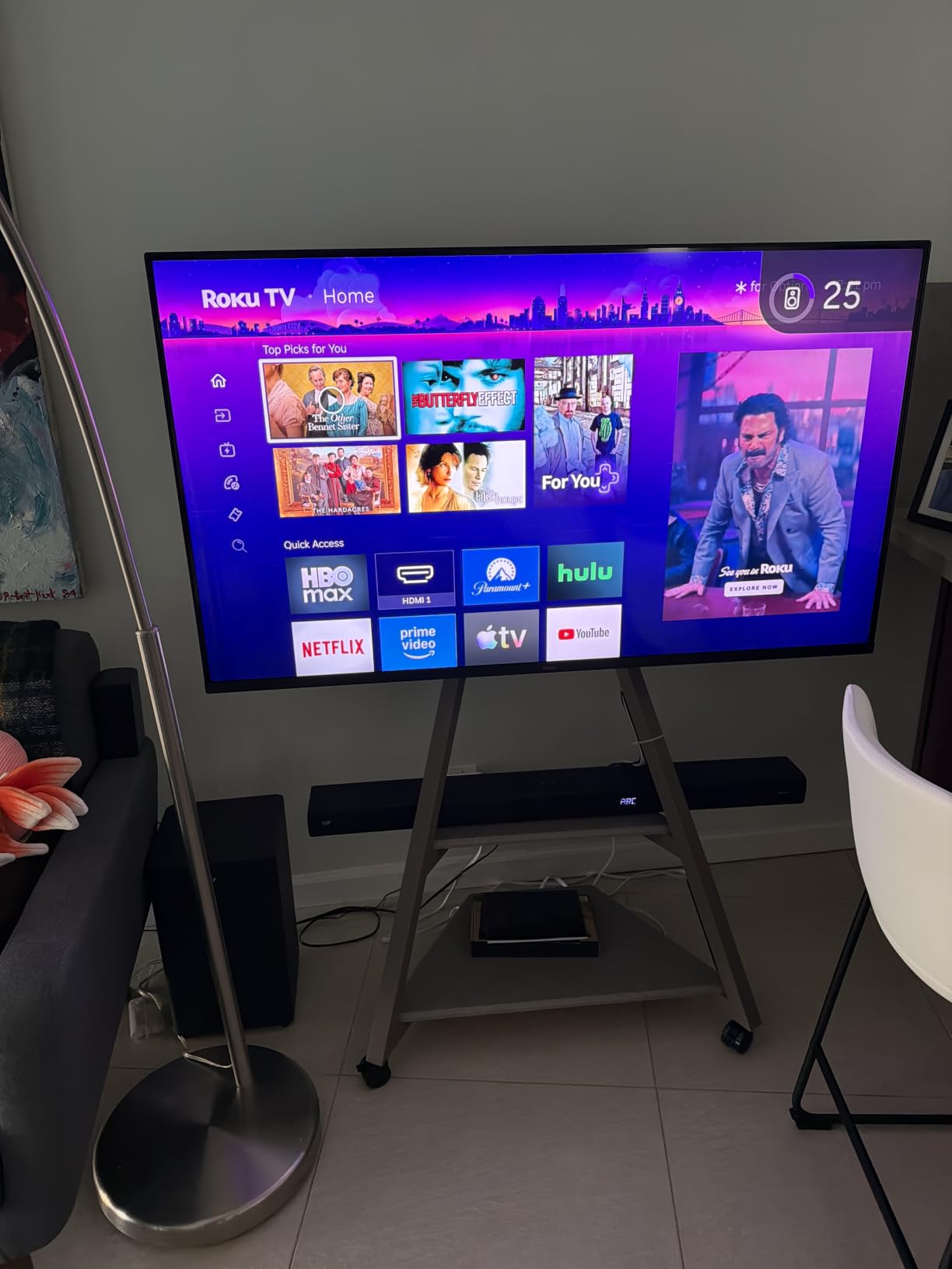 Roku 65-Inch Pro Series Smart TV - 4K QLED Mini-LED TV - RokuTV customer photo 1